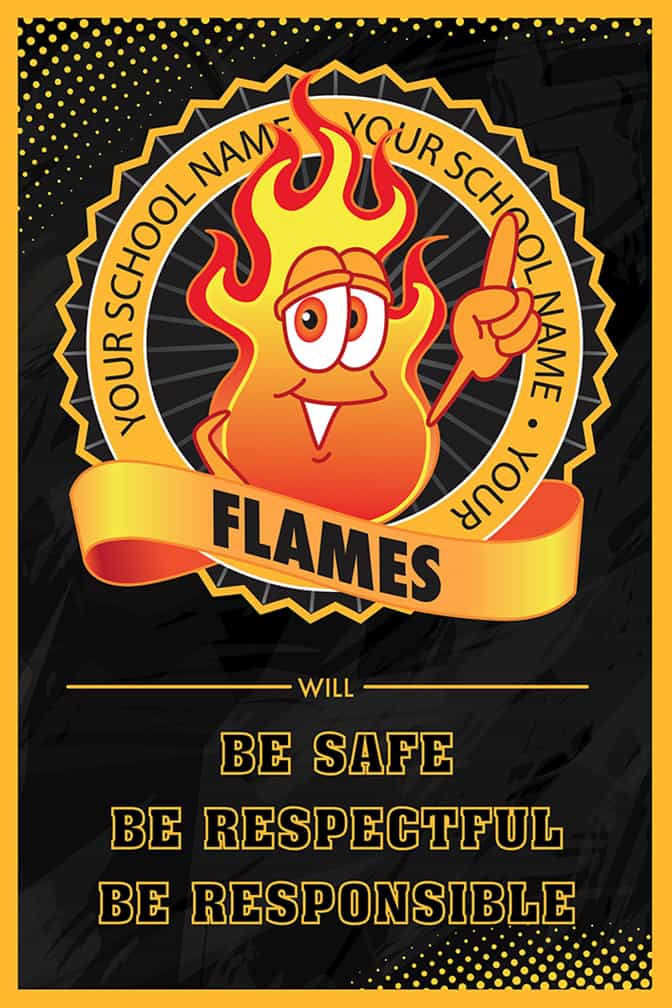 Theme Poster Flames