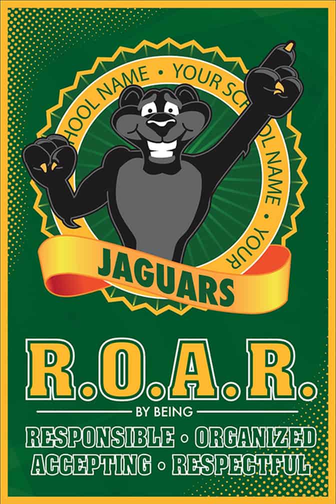 Theme Poster Jaguar Black
