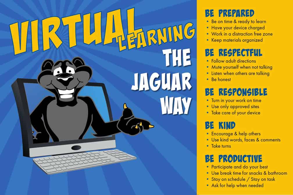 Virtual Learning Jaguar Black