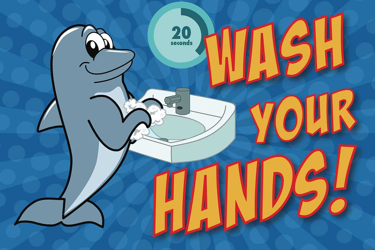 Wash-Hands-Dolphin-Poster