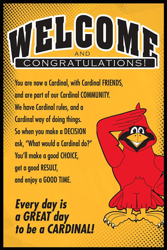 Welcome-Message-Cardinal