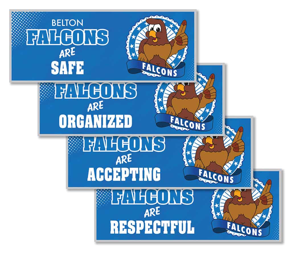 Ceiling Banner Falcon 1