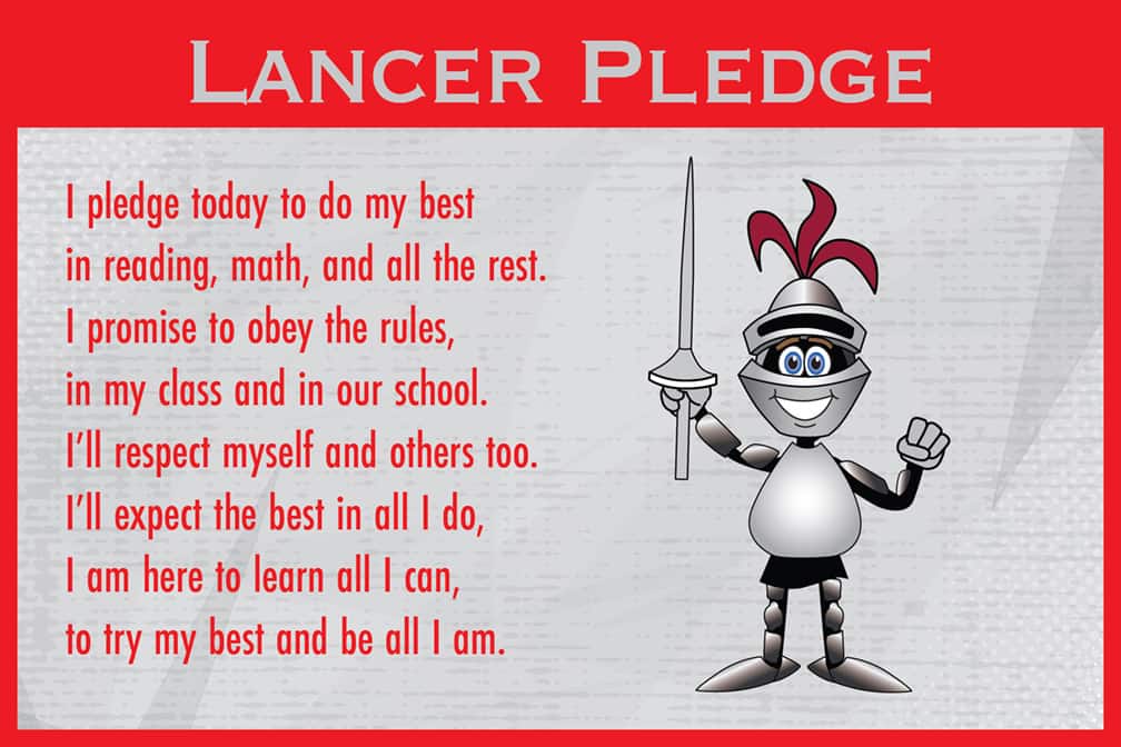 Pledge Poster Lancer