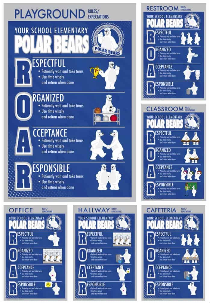 Rules Posters Polar Bear
