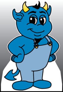 Standee-Blue-Devil-52x35
