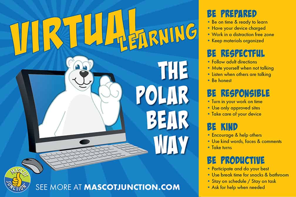 Virtual Learning Polar Bear