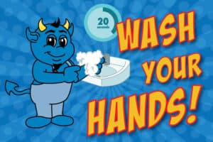 Wash-Hands-Poster-Blue-Devil