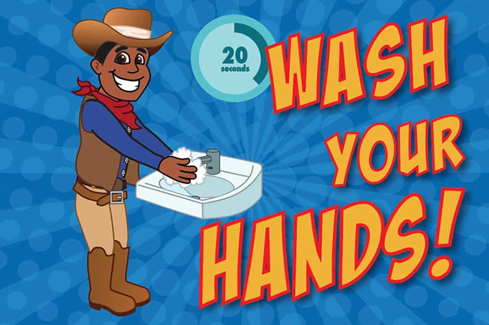Wash Hands Poster Wrangler