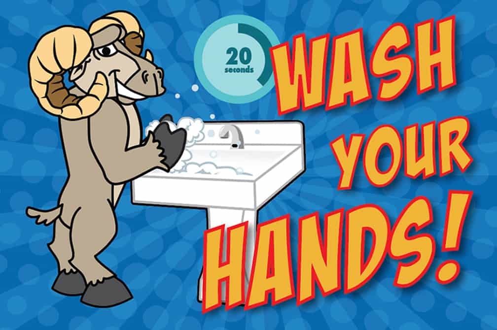 Wash Hands Poster Ram