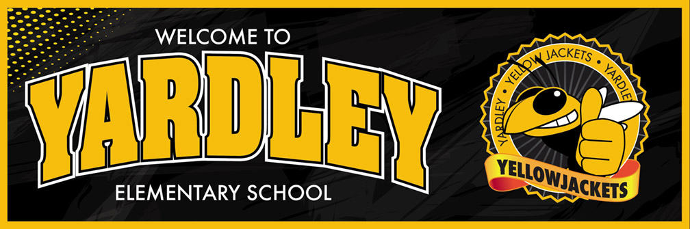 Welcome Simple Banner Yellow Jacket
