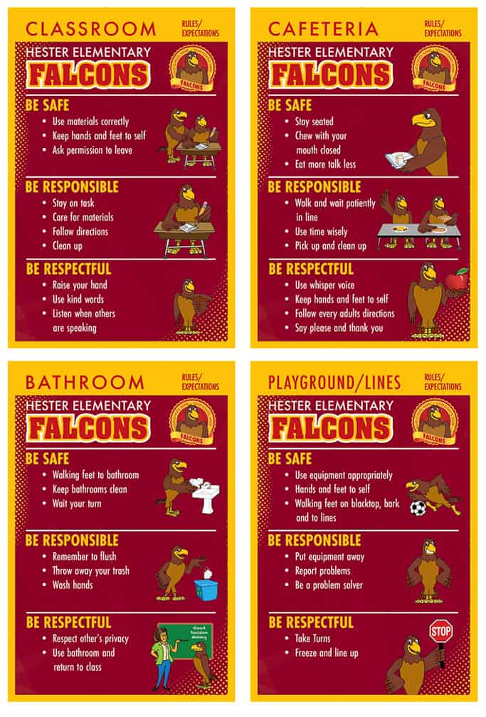 Rules Posters Falcon 2