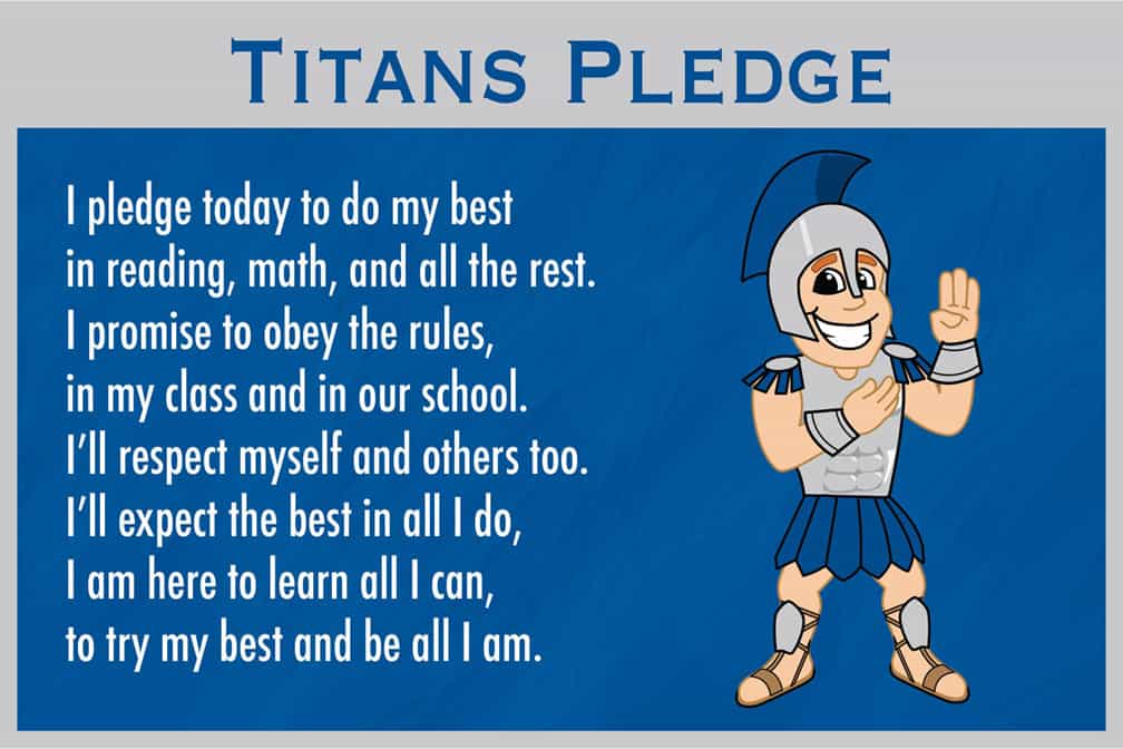 Pledge Poster Titan