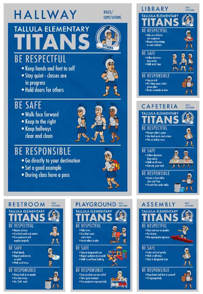 Rules Posters Titans