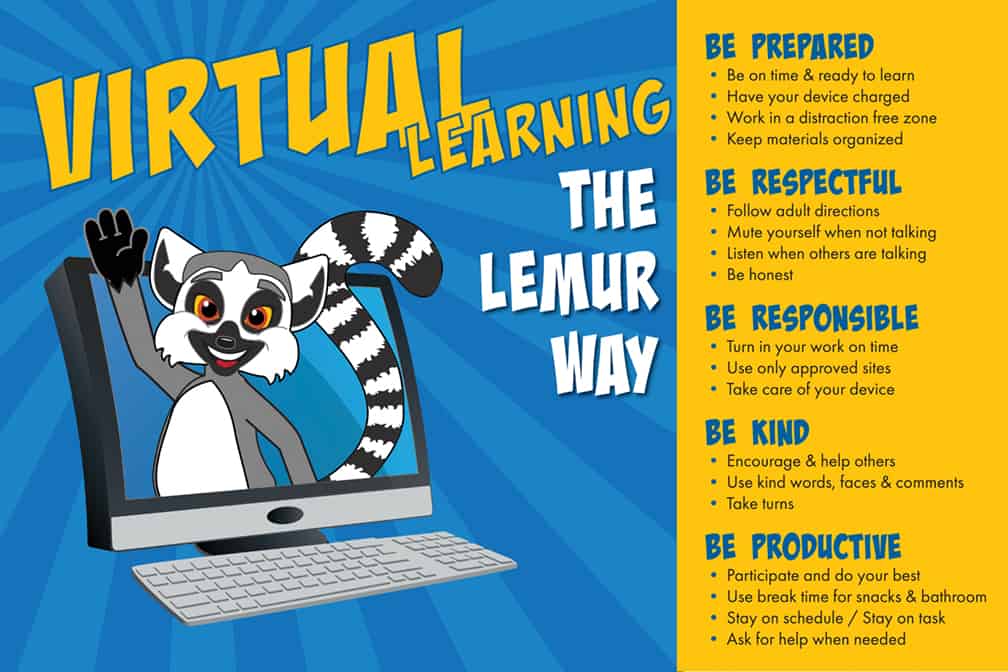 Virtual Learning Lemur