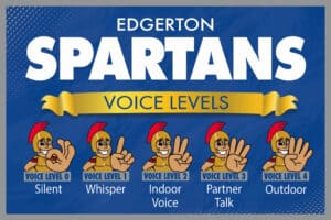 Voice Level Poster Spartan