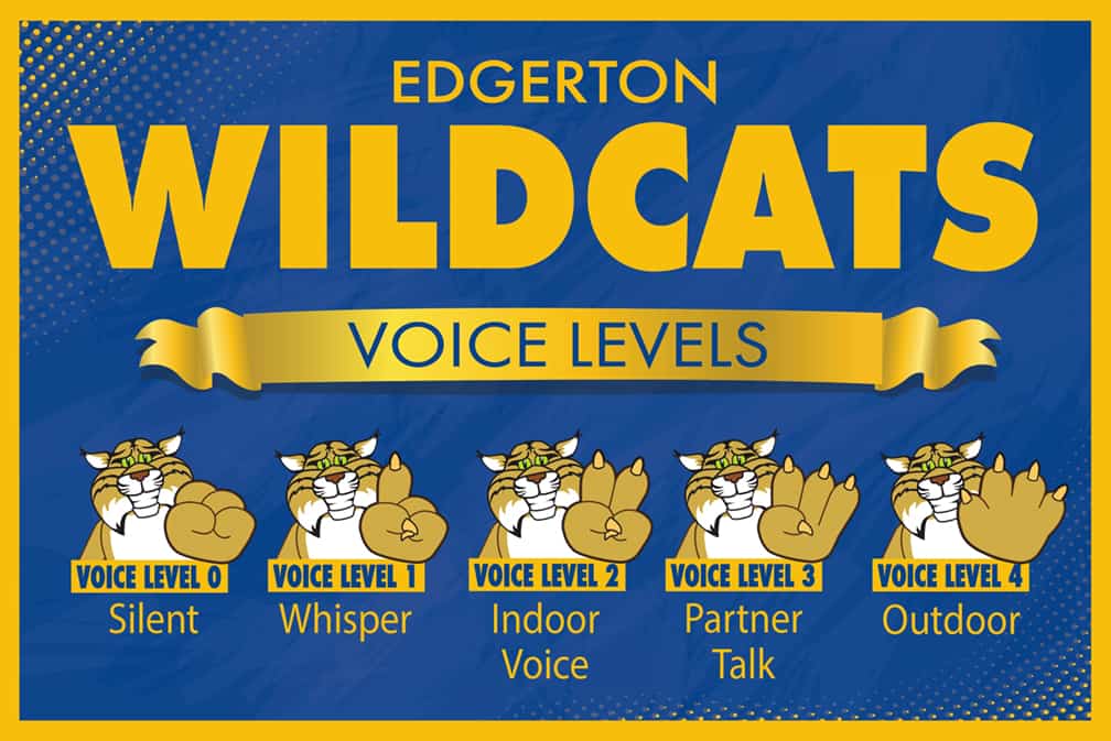 Voice Level Poster Wildcat 1