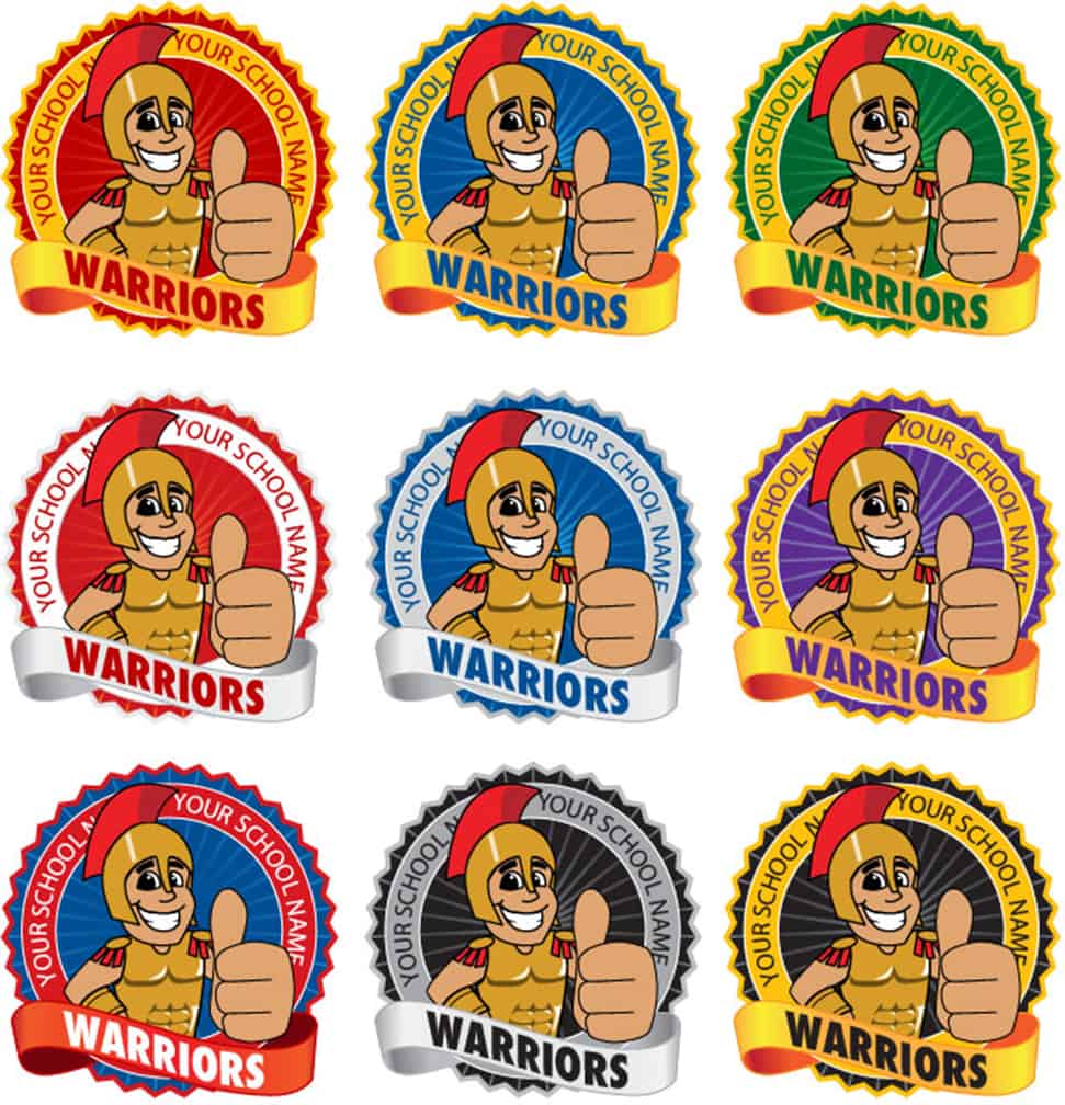 Cartoon Logo Warrior