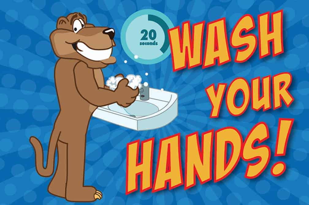 Wash Hands Poster Puma