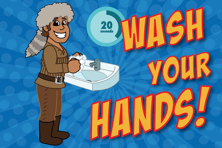 Wash Hands Poster Explorer