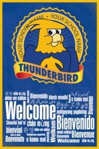 Welcome Inclusive Poster Thunderbird