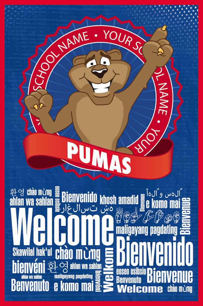 Welcome Inclusive Poster Puma