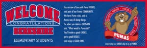Welcome Message Banner Puma