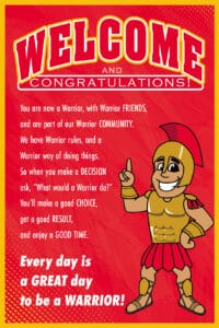 Welcome Poster Warrior