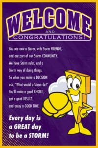 Welcome Poster Storm