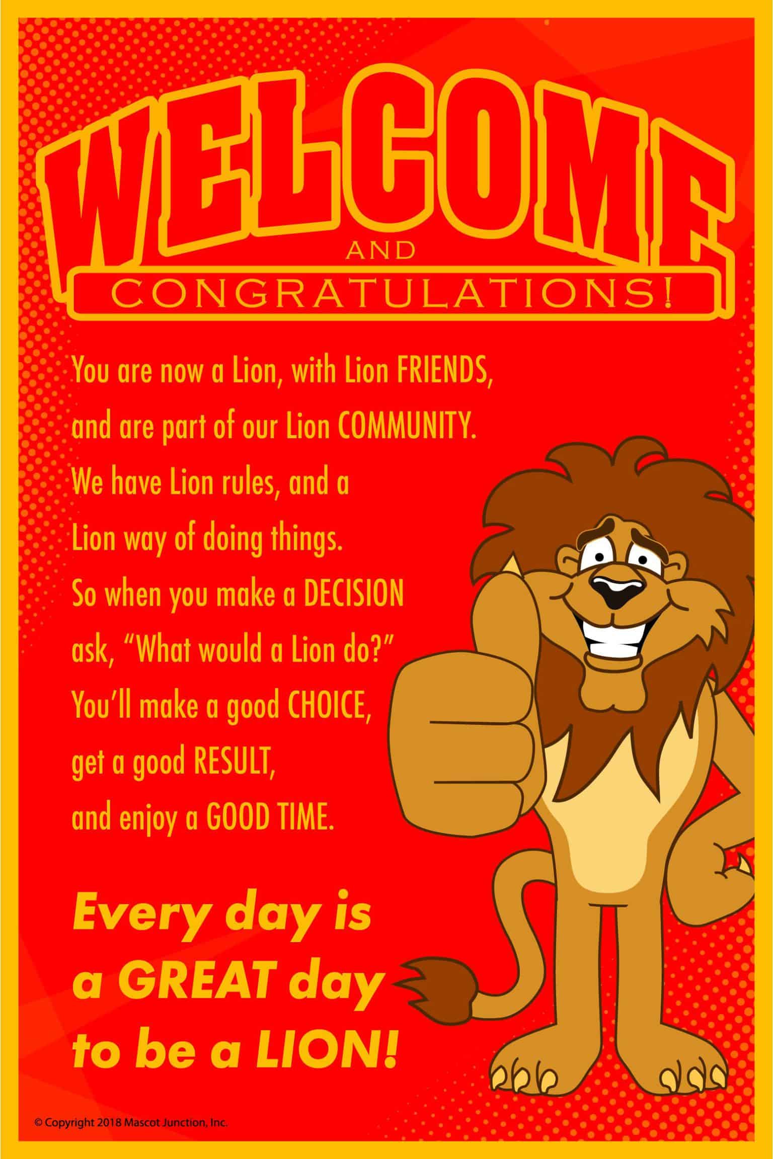 Welcome-Poster-Lion