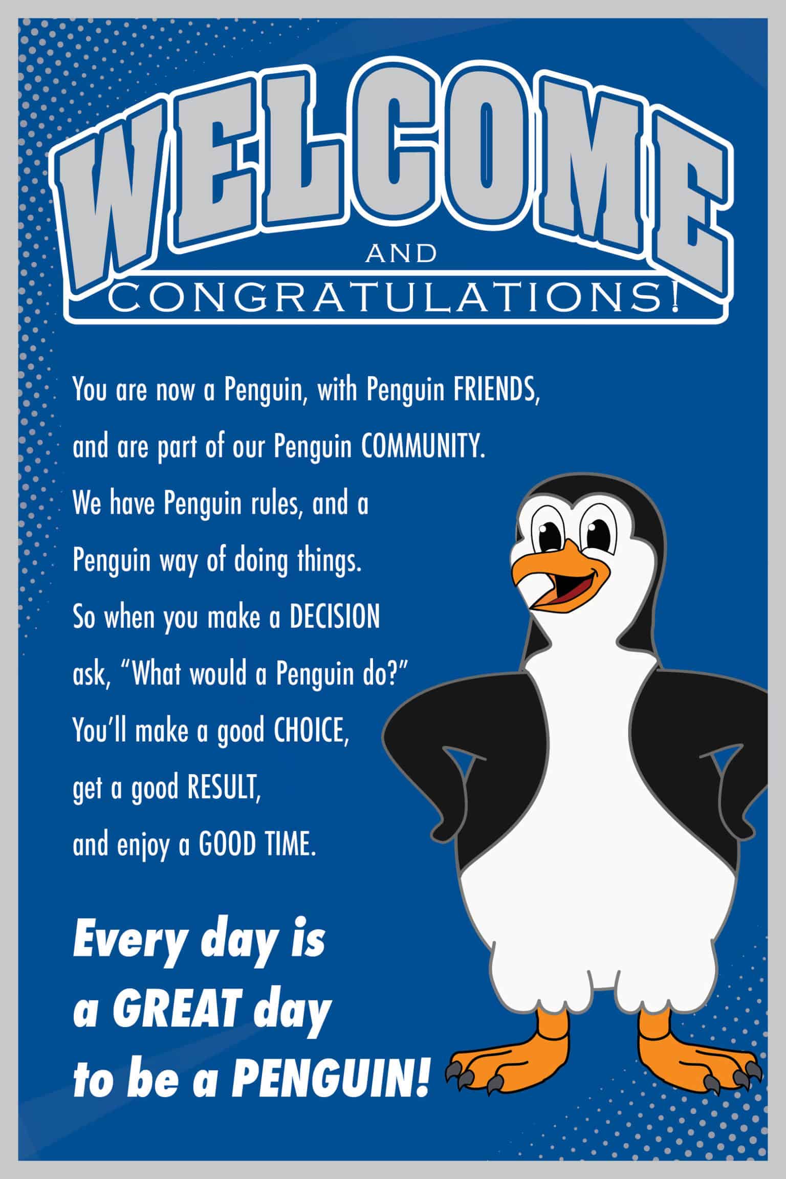 Welcome-Poster-Penguin