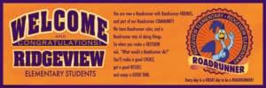 Welcome-message-banner-roadrunner