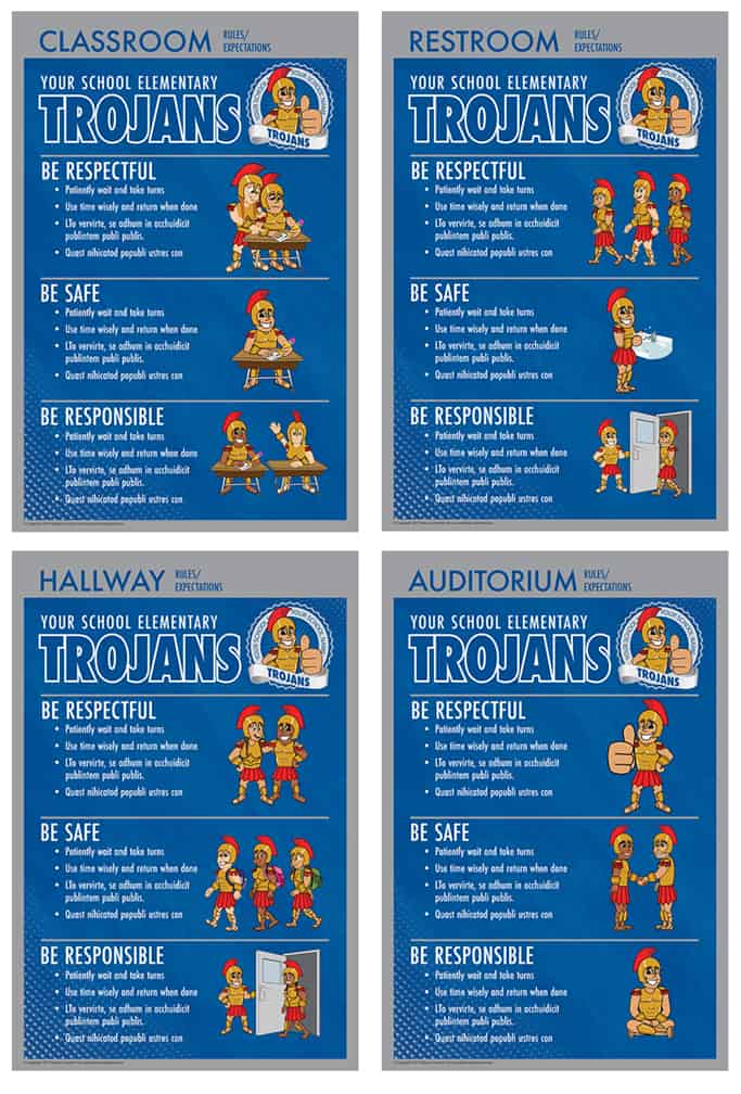 Rules Posters Trojans