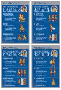 Rules Posters Spartan