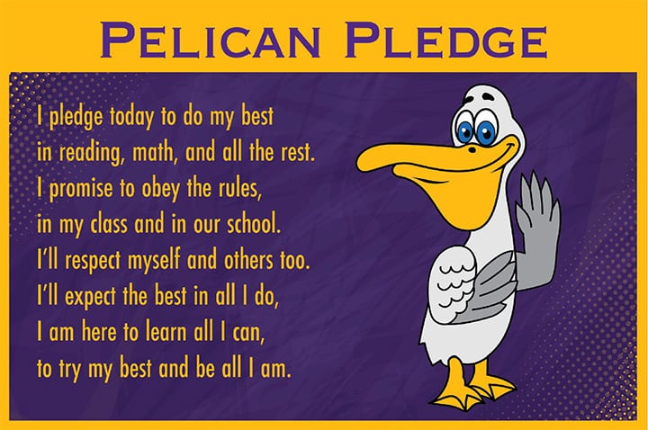 Pelican Pledge Poster