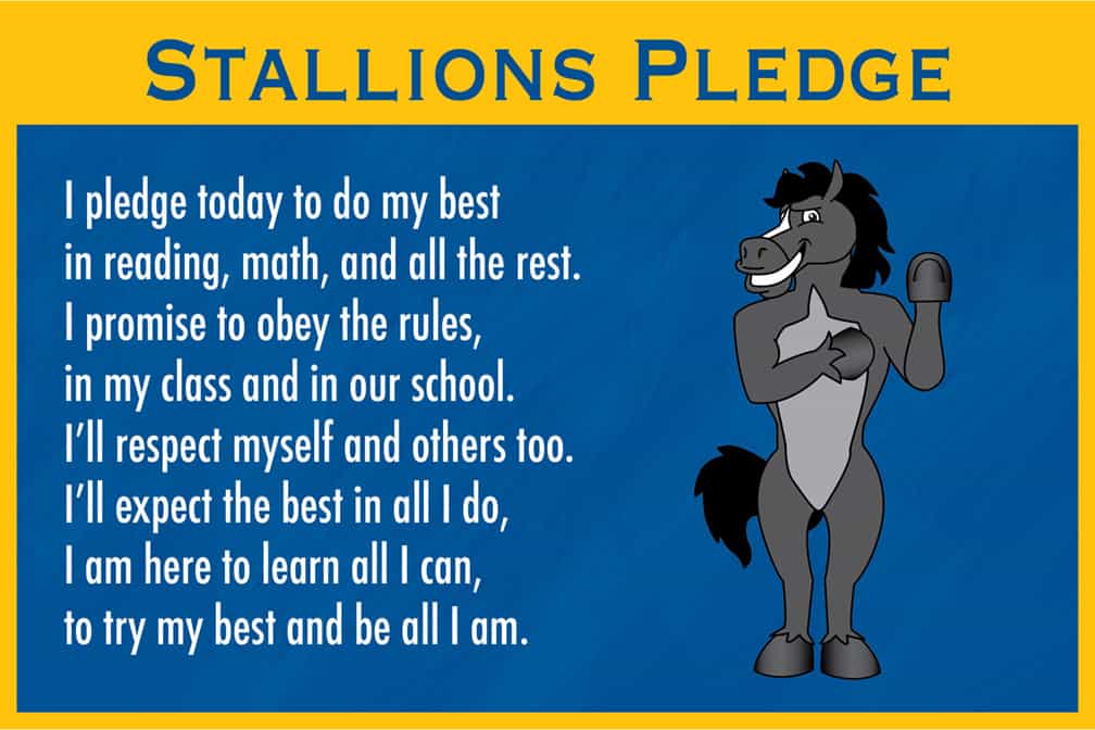 Pledge Poster Stallion
