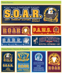 PBIS Theme Posters Banners