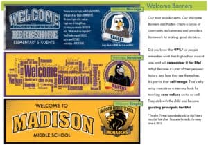 Welcome Banners School