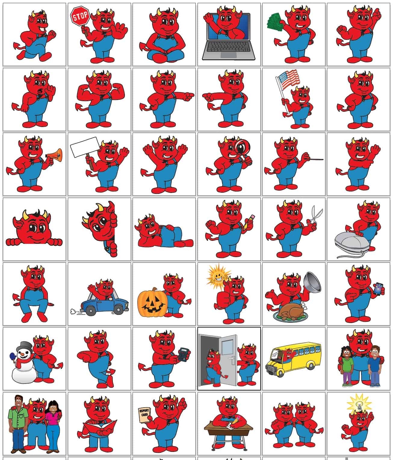 Red Devil Clipart Guide