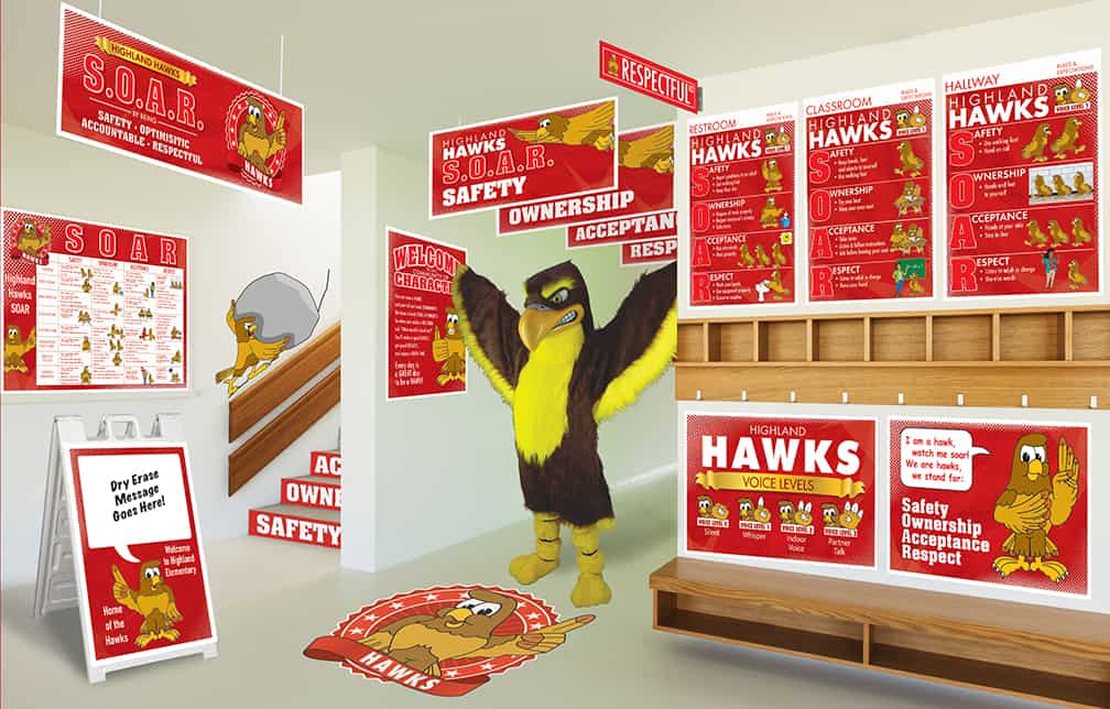Hawk Mascot Products