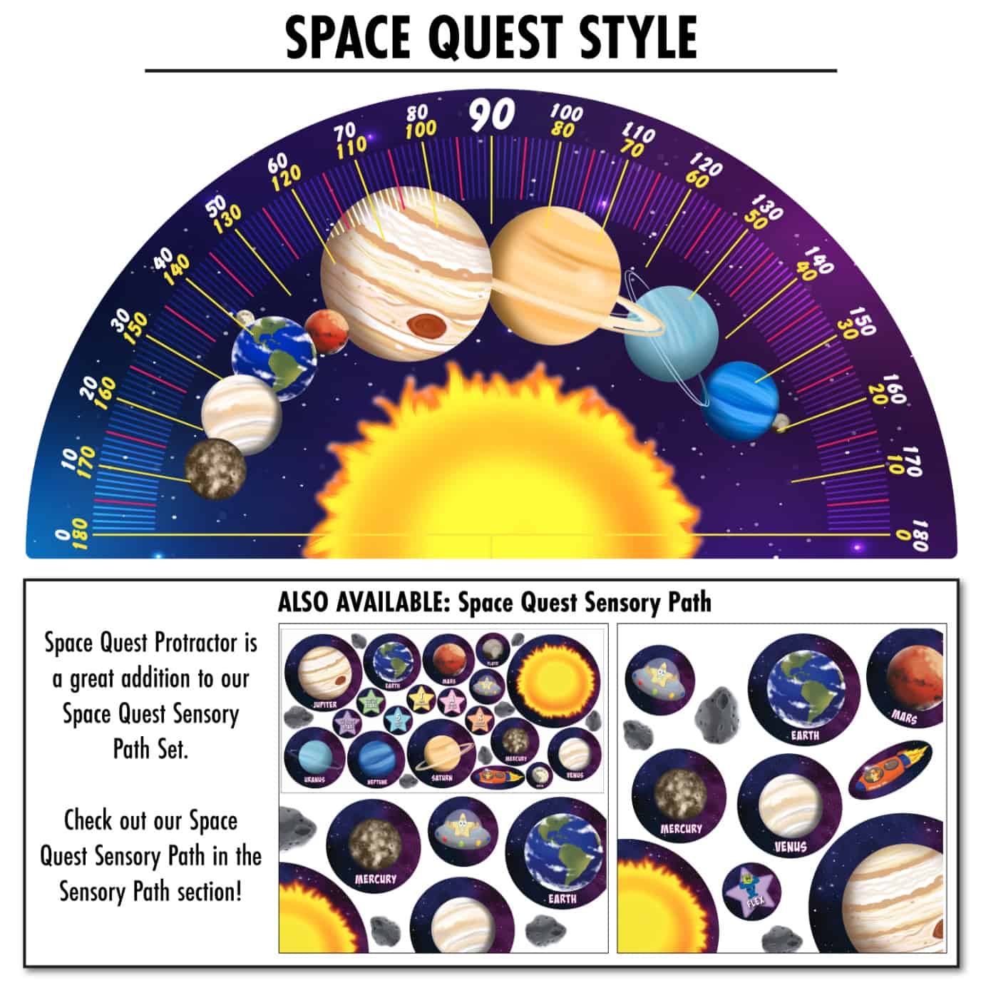 Outer Space Floor Sticker