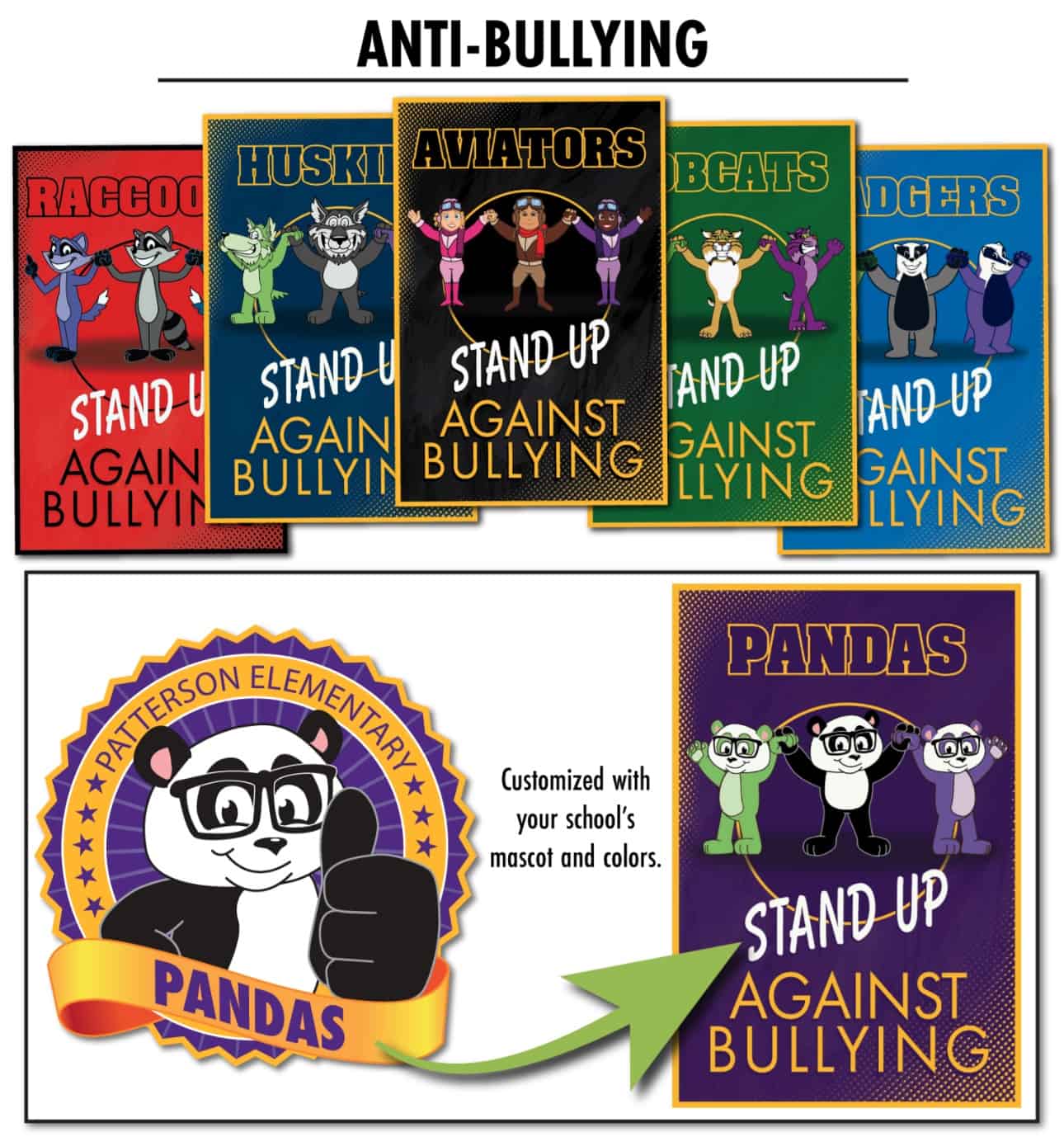 Stand Against Bullying Posters