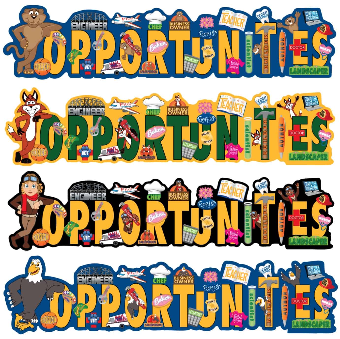 Student Career Opportunity Graphics