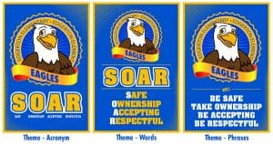Theme Posters Eagle Mascot