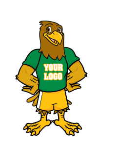 Hawk Mascot Style B