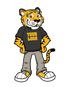 Tiger Mascot Style A