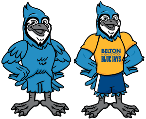Blue Jay Mascot Clipart Images