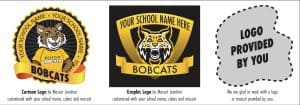 Bobcat School Mascot Logo