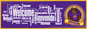 Inclusive Welcome Banner PBIS Grizzly Mascot