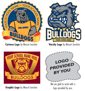 Bulldog Mascot Logo Design Template