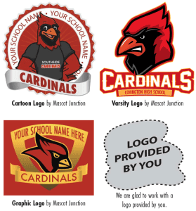 Cardinal Mascot Logo Design Template